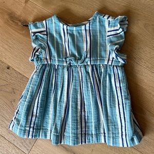 Hanna Andersson Muslin Flutter Sleeve Dress